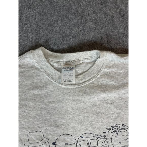 Vintage Im Bringing Nerdy Back Shirt Mens Small Gray Crewneck Graphic Retro Tee - Picture 5 of 8